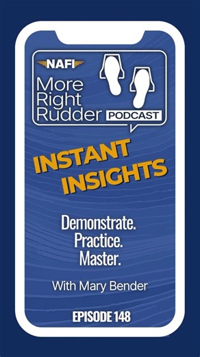 Demonstrate. Practice. Master. #nafi #morerightrudder