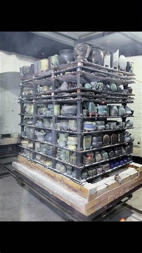 The Color Transformation Inside a Kiln - A Visual Journey