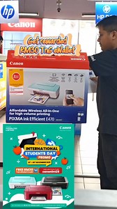 Hai Guys 🤩 Canon sekarang Tengah buat promo TNG RM30 untuk sesiapa yang beli printer Canon E Series😁 Korang jangan lepaskan peluang ni ‼️ Promo ini bermula Dari 12/11 hingga 30/11 2025 #seechuasengmultimedia #kedaikomputer #canon #TNG30 | See Chuan Seng Multimedia Batu Pahat