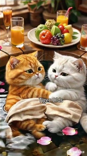 Cat peaceful in Japanese hot spring bath 🌼🌸🌺🍀🐱 #cat #cute #hotspring #bath #shorts #viral #japanese