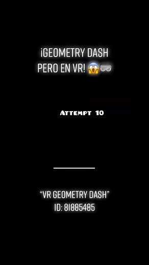Juego Geometry Dash en VR: Experiencia Increíble