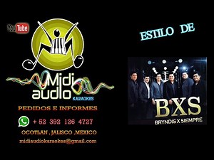 Karaoke Los Dos Fuimos Culpables - BXS