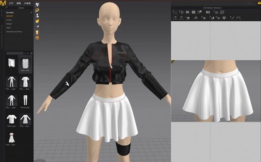 【MD免费教程】Marvelous Designer零基础讲解，超简单服装布料结算，MD新手中文教程（一）