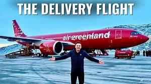 The Air Greenland delivery flight