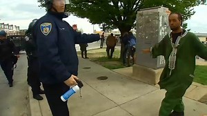 The HBO series "We Own This City" focuses on members of the Gun Trace Task Force. This is video of Daniel Hersl, one of the members of the GTTF, during the Freddie Gray unrest. A new episode premieres tomorrow night. READ MORE - https://foxbaltimore.com/news/local/hbo-series-on-corrupt-police-gun-task-force-focuses-daniel-hersl | WBFF FOX 45