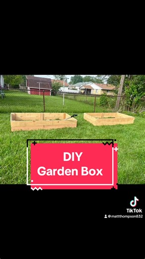 How to easily build a garden box for under $25. #spring #diy #diyproject #garden #gardening #woodworking #viral #foryou #twentyonepilots