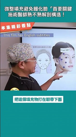 微整填充避免饅化臉「首要關鍵」 施術醫師熟不熟解剖構造！ 解剖學專家驚爆：「雙韌帶SPACE X提升」全新注射法 抗老不再怕「饅化」！