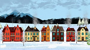 Winter, Winter Landscape, Snow Landscape. Free Stock Video