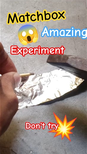 Matchbox amazing experiment shorts #experiment #experimentshorts #scienceexperiment #shorts