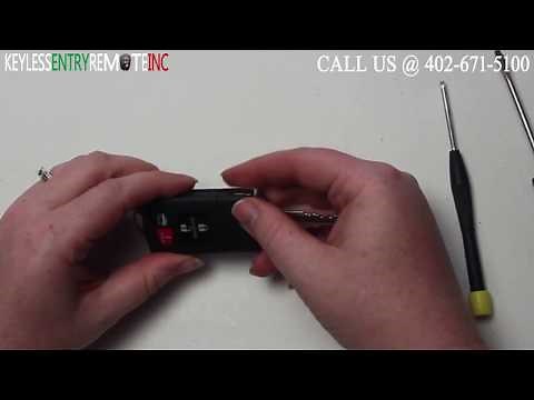 How To Replace A 2007 - 2015 Mazda CX 9 Key Fob Battery