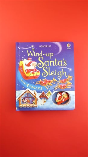 Usborne Children's Books on Instagram: "Can YOU help Santa deliver the presents this Christmas? Wind up the sleigh and watch Santa soar around the tracks in this enchanting festive story. Follow as he waves goodbye to the elves and flies high into the sky, over sleepy towns and snowy hills. 🛷 Includes a wind-up sleigh toy ❄️ Packed with four different tracks to explore 🎁 A perfect Christmas present for little children 💬Where do you think Santa should visit next? Let us know in the comments! #