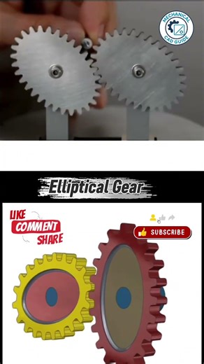 Elliptical Gear #automobile #viral #machine #autocadblocks #engineeringdesign #foryou #robot