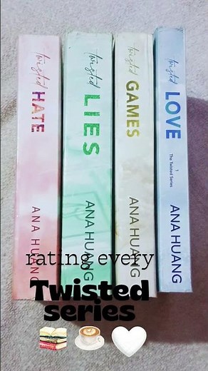 rating every twisted series🤍📖📚☕