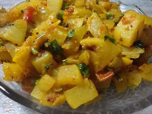 shalgam ki sabji (indian spicy turnip curry) - RECIPE #8