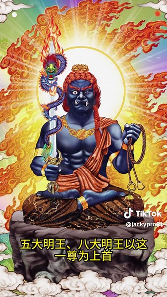 不动明王小介绍 #佛教 #密宗 #明王 #神明 #东密 #护法 #不动明王 #不動明王