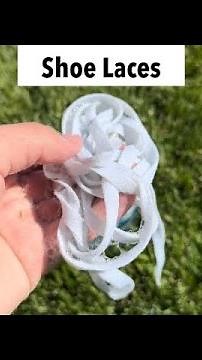 HOW TO CLEAN DIRTY SHOE LACES
