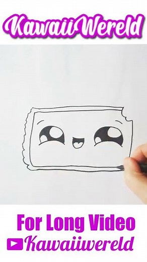 HOW TO DRAW A CUTE CAKE KAWAII | HOE TEKEN JE EEN CAKE?