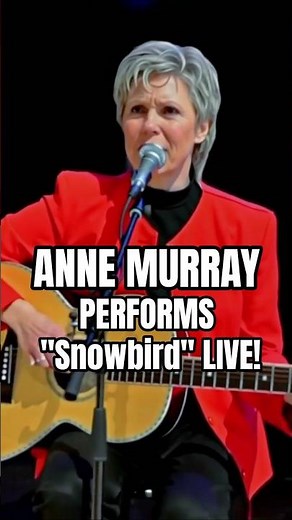 Anne Murray Performs "Snowbird" LIVE!