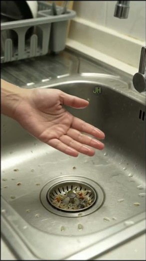 🚰 5 Easy Tips to Remove Sink Smell! 😷➡️😊 #shorts