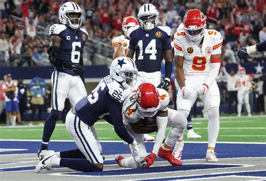 "Rigged for Cowboys," "Flat out cheating": NFL fans tear into referees for controversial officiating in Dallas vs. Chiefs Thanksgiving game