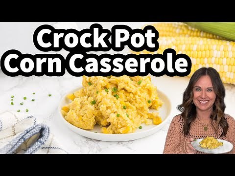 Slow Cooker Corn Casserole | The Best Comfort Food!