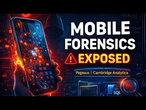 Mobile App Forensics Case Study | CSDF Analysis | Pegasus, Cambridge Analytica & Data Exfiltration