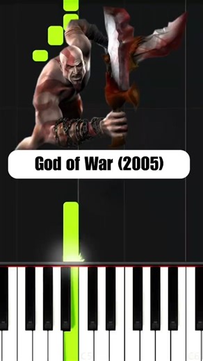God of War | Main Theme - EASY Piano Tutorial #GodofWar #PianoTutorial #shorts