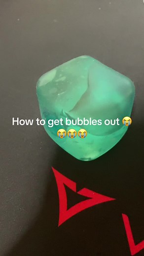 How to Remove Air Bubbles from Needoh Ice Cubes
