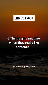 16K views · 131 reactions | 5 Things girls imagine... #reels #girlsfact #lovefact #crushfacts | Thinkandgrow Quotes | Facebook