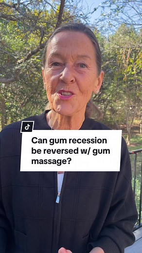 Gum Massage for Reversing Gum Recession