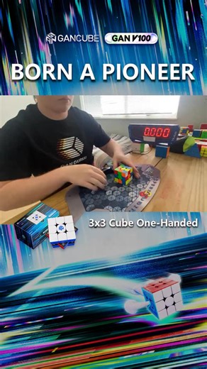 4.8K views · 94 reactions | 3x3 One-Handed Challenge accepted, 퐃퐚퐧퐢퐞퐥 퐑퐮퐬퐡 @_dancuber_ solved it with 11.83s, don‘t hold back and give it a try yourself! #GANCUBE #GANCUBESHOP #GANSpeedcube #speedcube #newrelease #newarrival #onehanded | GANCUBE | Facebook