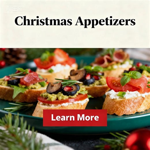 Festive & Foolproof: 12 Easy Christmas Appetizers to Delight Your Holiday Crowd | Suzanne Daniels | Facebook