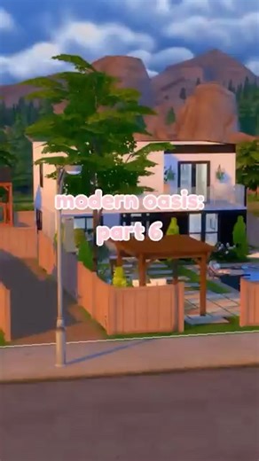 🏡 Modern Oasis – Part 6 | Final Reveal | Sims 4 Build Series #sims4 #thesims4