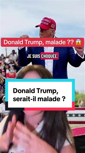 Donald Trump, serait-il malade ? C’est la question que beaucoup demande se pose actuellement #actu #info #international #donaldtrump #etatsunis🇺🇸