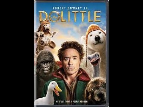 Opening To Dolittle 2020 DVD