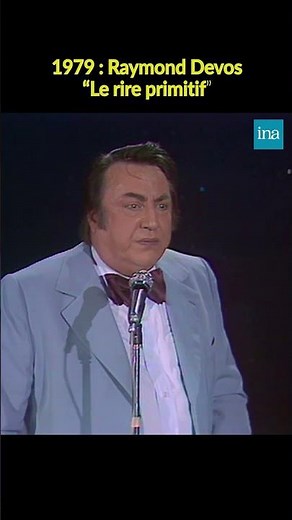 Le rire selon Raymond Devos 😁 #INA #shorts