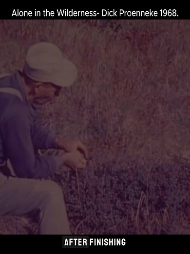 Dick Proenneke Goes to Alaska 1968 #offgridcabinbuild #logcabin #cabin #offgrid #Alaska | Pareng Jun-Jun