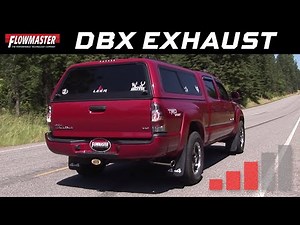 2005-12 Toyota Tacoma 4.0L, Flowmaster dBX Series Exhaust System 819144