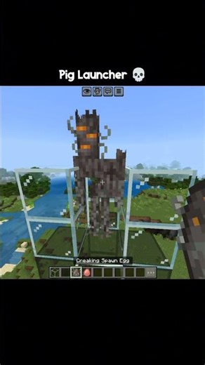 Minecraft Pig Launcher 🐷