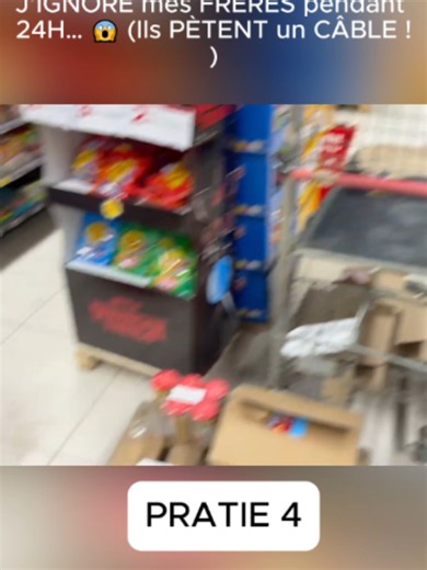 J’IGNORE mes FRÈRES pendant 24H… 😱 (Ils PÈTENT un CÂBLE !)