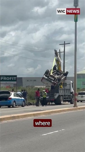 Two Bodies Found Inside Pickup Truck Pulled From Drain in Guyana