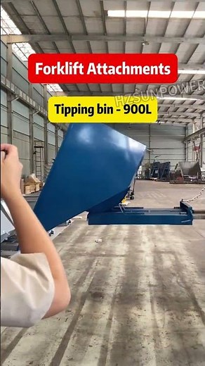 🚜FORKLIFT TIPPING BINS–Dump Heavy Loads in SECONDS! 👇 NO HYDRAULICS? NO MANUAL DUMPING? NO PROBLEM!