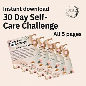 30 Day Self Care Challenge - Etsy
