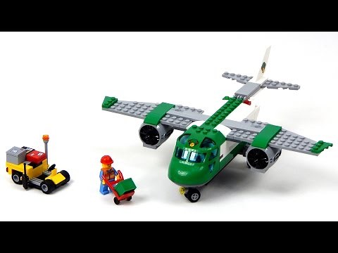 Lego City 60101 Airport Cargo Plane Lego Speed Build