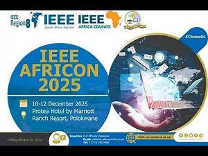 IEEE AFRICON 2025 Conference | Day 2