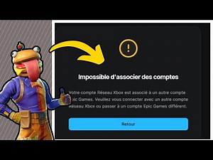 Comment associer un compte FORTNITE déjà associé