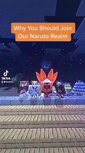 Exploring the Naruto Realm in Minecraft Bedrock Edition