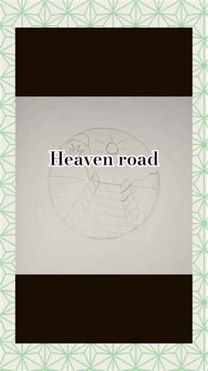 How to draw heaven road #arttutorial #drawing #heaven #ytshorts #youtubeshorts