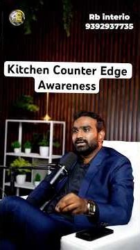 Best Kitchen Counter Edge Designs for Luxury Kitchens | Complete Guide | RB Interio, Bachupally