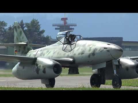 Messerschmitt Me 262 flys again over Zeltweg [4K]